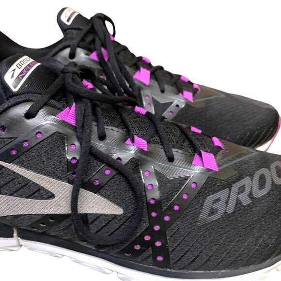 Brooks Neuro 2 Women's Running Shoes Size 11 Black Purple‎ 1202351B099 - Picture 8 of 16